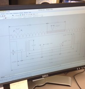 Diagram on computer